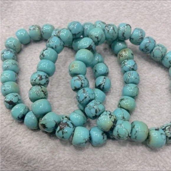Genuine turquoise bracelet - Picture 4 of 5